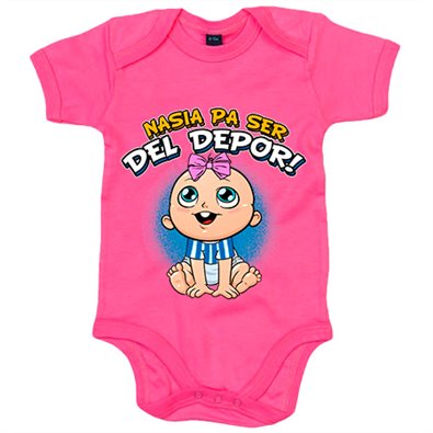 Body bebé nacida para ser del Depor para aficionada al fútbol de la Coruña