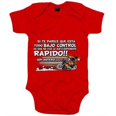 Body bebé no vas lo suficientemente rápido soy motero