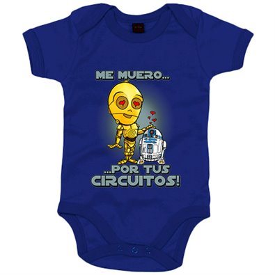 Body bebé parodia para friki enamorados me muero por tus circuitos