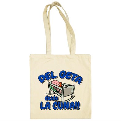 Bolsa de tela del Geta desde la cuna para aficionado al fútbol