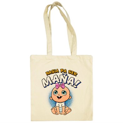 Bolsa de tela nacida para ser Maña del Zaragoza para aficionado al fútbol