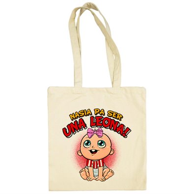 Bolsa de tela nacida para ser una leona del Athletic