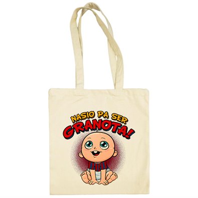 Bolsa de tela nacido para ser Granota para aficionado al fútbol