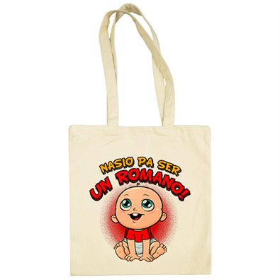 Bolsa de tela nacido para ser Romano para aficionado al fútbol de Tarragona