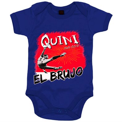 Body bebé Homenaje a Quini El Brujo del fútbol