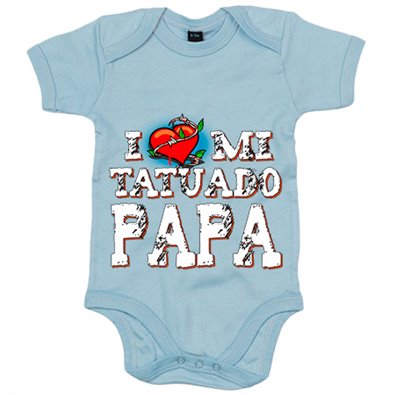 Body bebé I Love mi tatuado papá