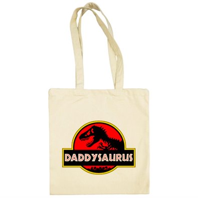 Bolsa de tela Daddysaurus padre jurásico
