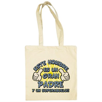 Bolsa de tela éste hombre es un gran padre y un súper abuelo