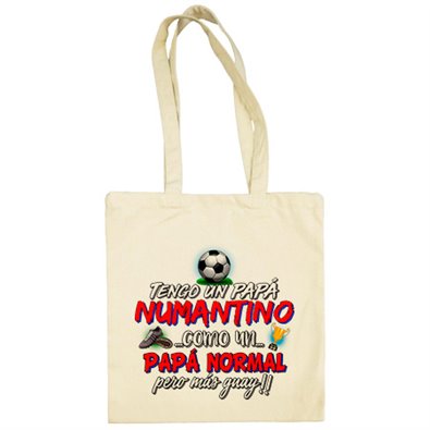 Bolsa de tela tengo un papá Numantino como un papá normal pero más guay