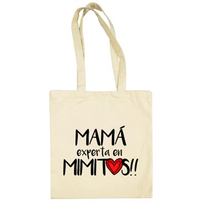 Bolsa de tela Mamá experta en mimitos