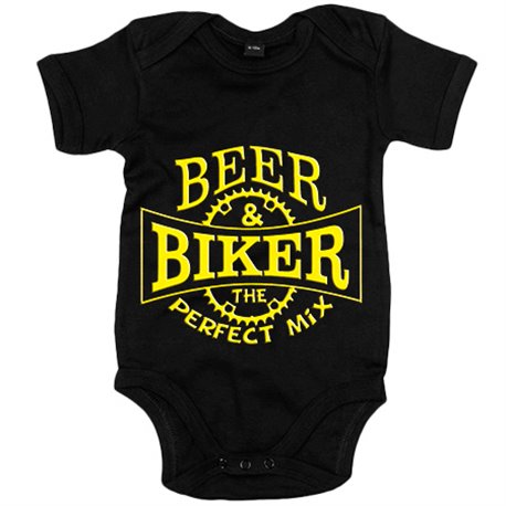 Body bebé Beer Biker