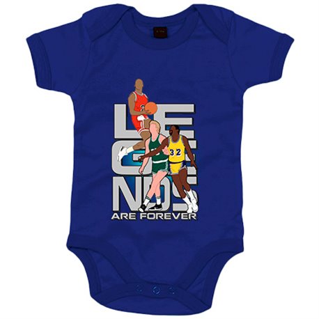 Body bebé Legends Are Forever leyendas del baloncesto