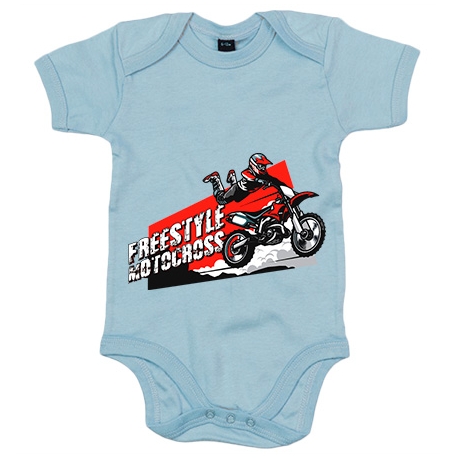 Body bebé Motocross Freestyle Superman Jump